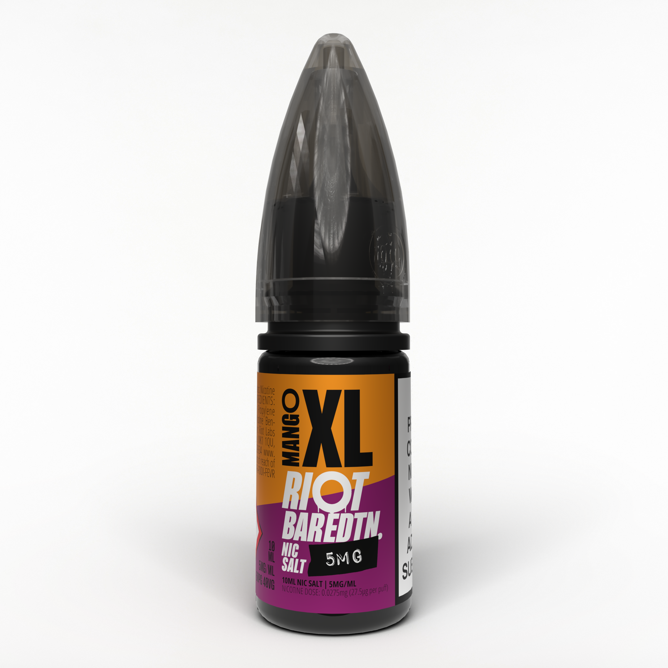Riot BAR EDTN - Mango XL - Nic Salt E-Liquid – 10ml